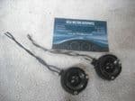 2 GENUINE ROVER 75 MGZT FRONT DOOR SPEAKER TWEETERS  G22460  03G238  X0N 100220