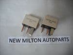 2 GENUINE SUZUKI IGNIS  WHITE RELAYS   DENSO 156700-2480  12V