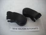 2 X GENUINE MERCEDES BENZ W168 A CLASS 1999-2004 FRONT WINDSCREEN WIPER ARM FIXING NUT CAPS / COVERS