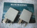 2 X GENUINE RENAULT CLIO MK2 NISSAN RELAYS 8200 351 490  25230 AX610   G.CARTIER  29 201 078  20/10A