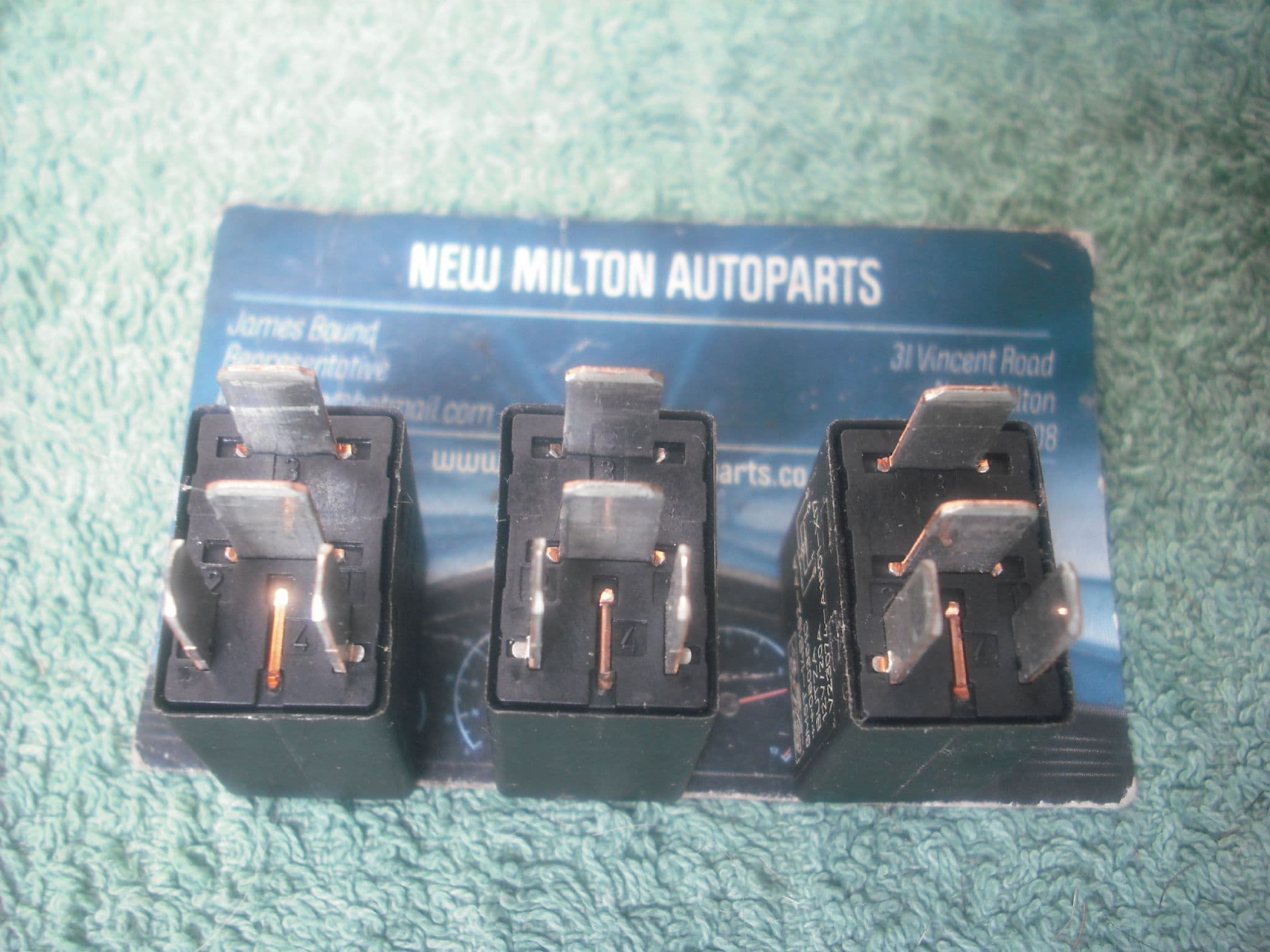 Ford/Land Rover 5-Pin Relay – FoMoCo 5M5T-14B192-BA, 12V, Tyco, Made In Portugal