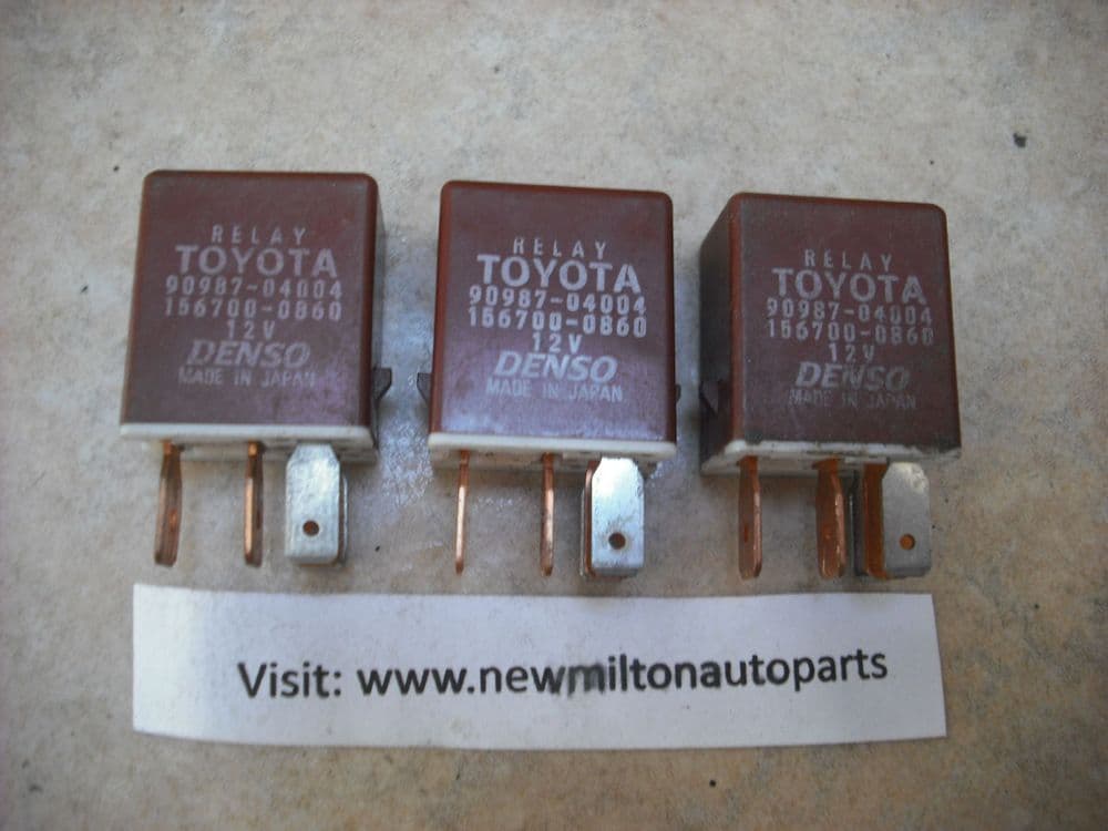 Relais Toyota Référence 90987-04004 - Remplacement Efficace Pour Véhicule Toyota - Neuf D'origine
