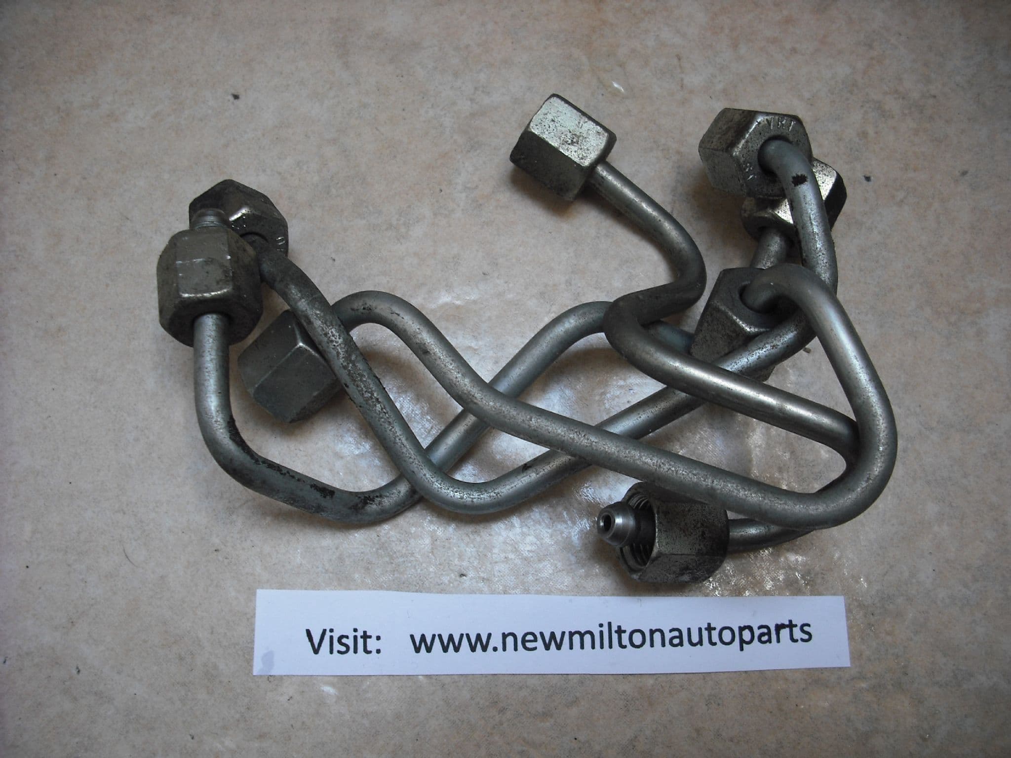 4 GENUINE VW VOLKSWAGEN PASSAT B6 2 0 HDI FUEL INJECTOR FEED PIPES