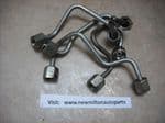 4 GENUINE VW VOLKSWAGEN PASSAT B6 2.0 HDI FUEL INJECTOR FEED PIPES