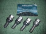 4 X GENUINE RENAULT CLIO MK3 2006-2009 ALLOY WHEEL BOLTS