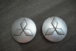 4252A017   2  MITSUBISHI COLT ALLOY WHEEL CENTER CAPS