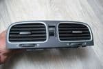 5K0 819 728  5K0 815735 D  VW VOLKSWAGEN GOLF MK6 CENTRAL DASH HEATER AIR BLOWER VENTS