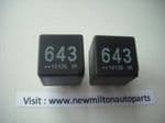 643  8KD 851 253     3 GENUINE AUDI A3 A4 AND A6  RELAYS