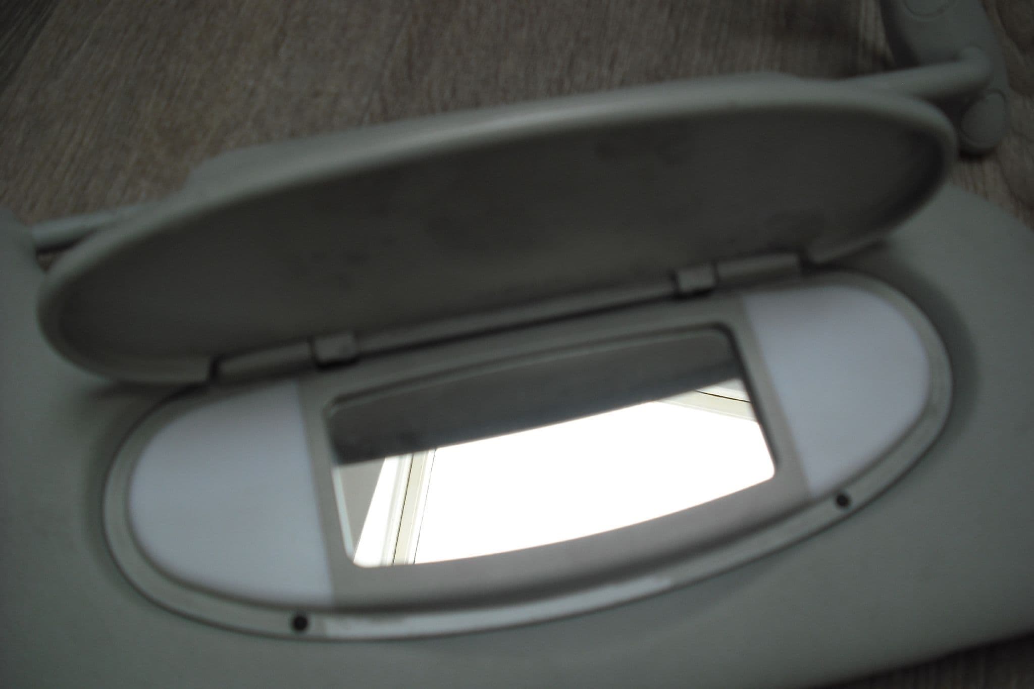 Genuine Mini R55 R56 Right Sun Visor – Hellgrau Grey – OEM 7339376
