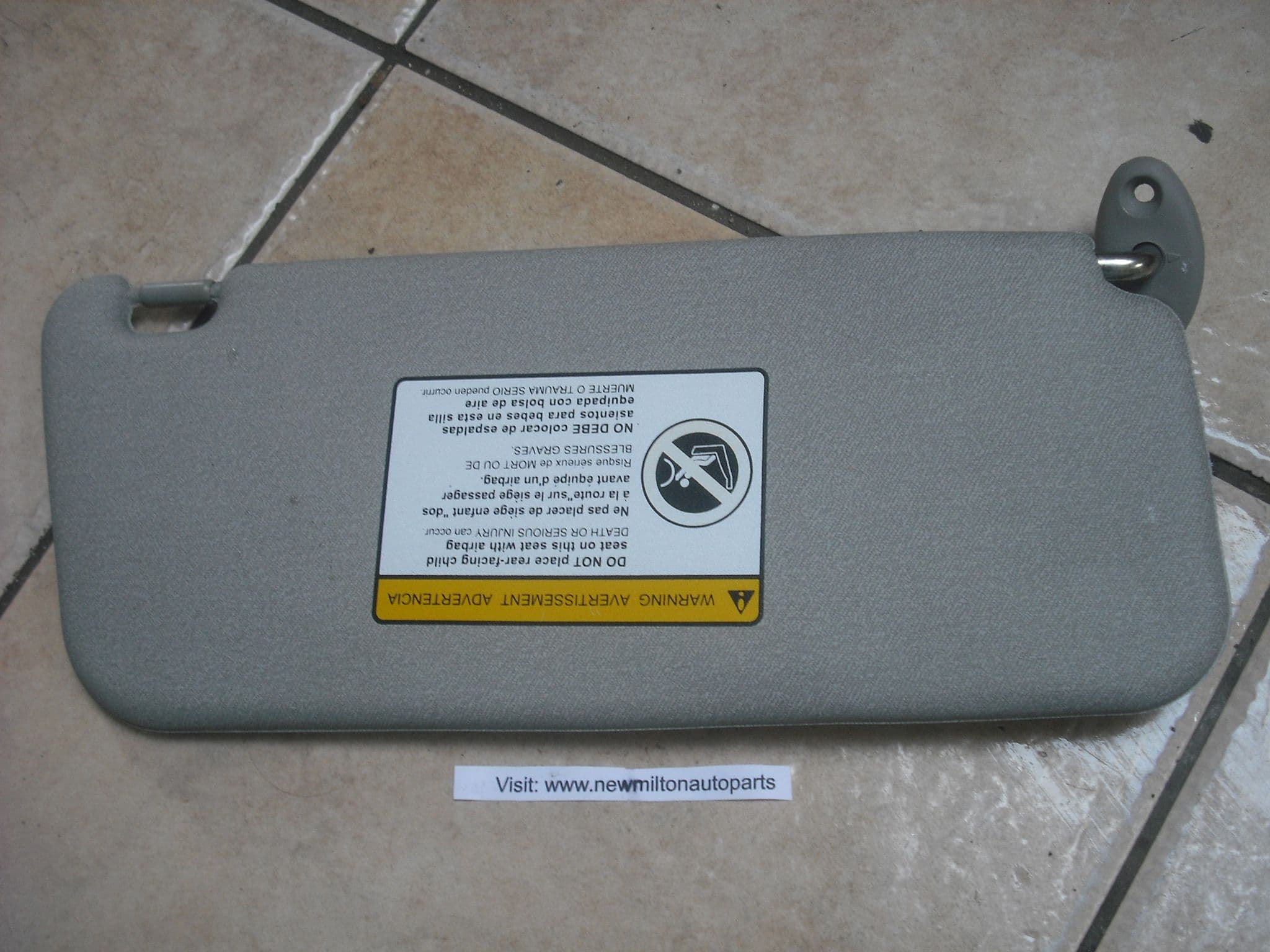 Ветровичок Matiz (накладные) SunVisor