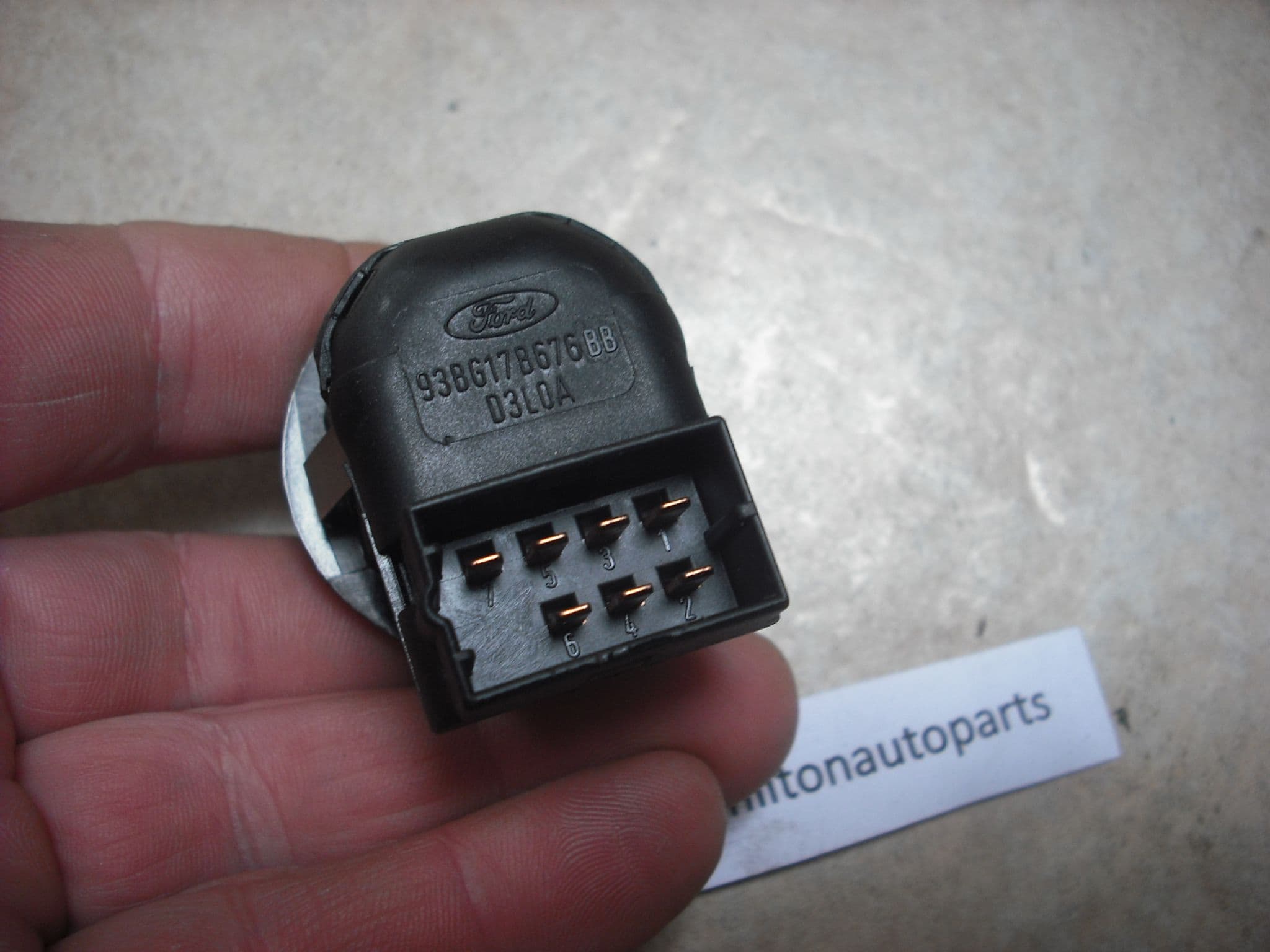 A GENUINE FORD FIESTA MK5 MK6 ELECTRIC DOOR MIRROR SWITCH 93BG17B676BB ...