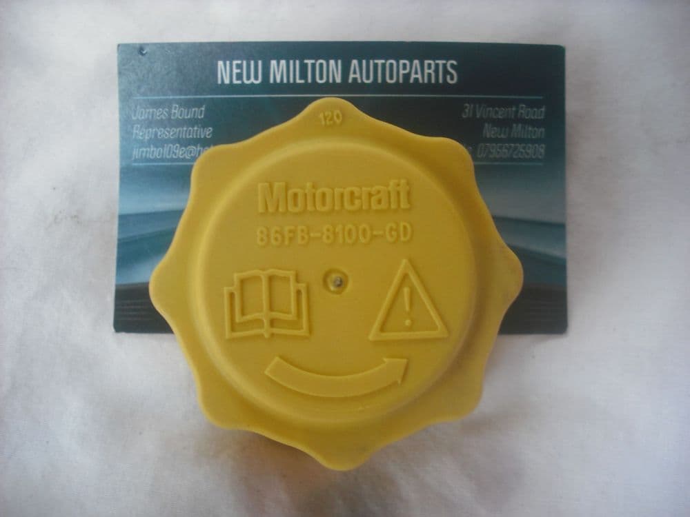 K Code Ford Radiator Cap A GENUINE FORD KA AND FIESTA WATER ENGINE COOLANT EXPANSION TANK ...