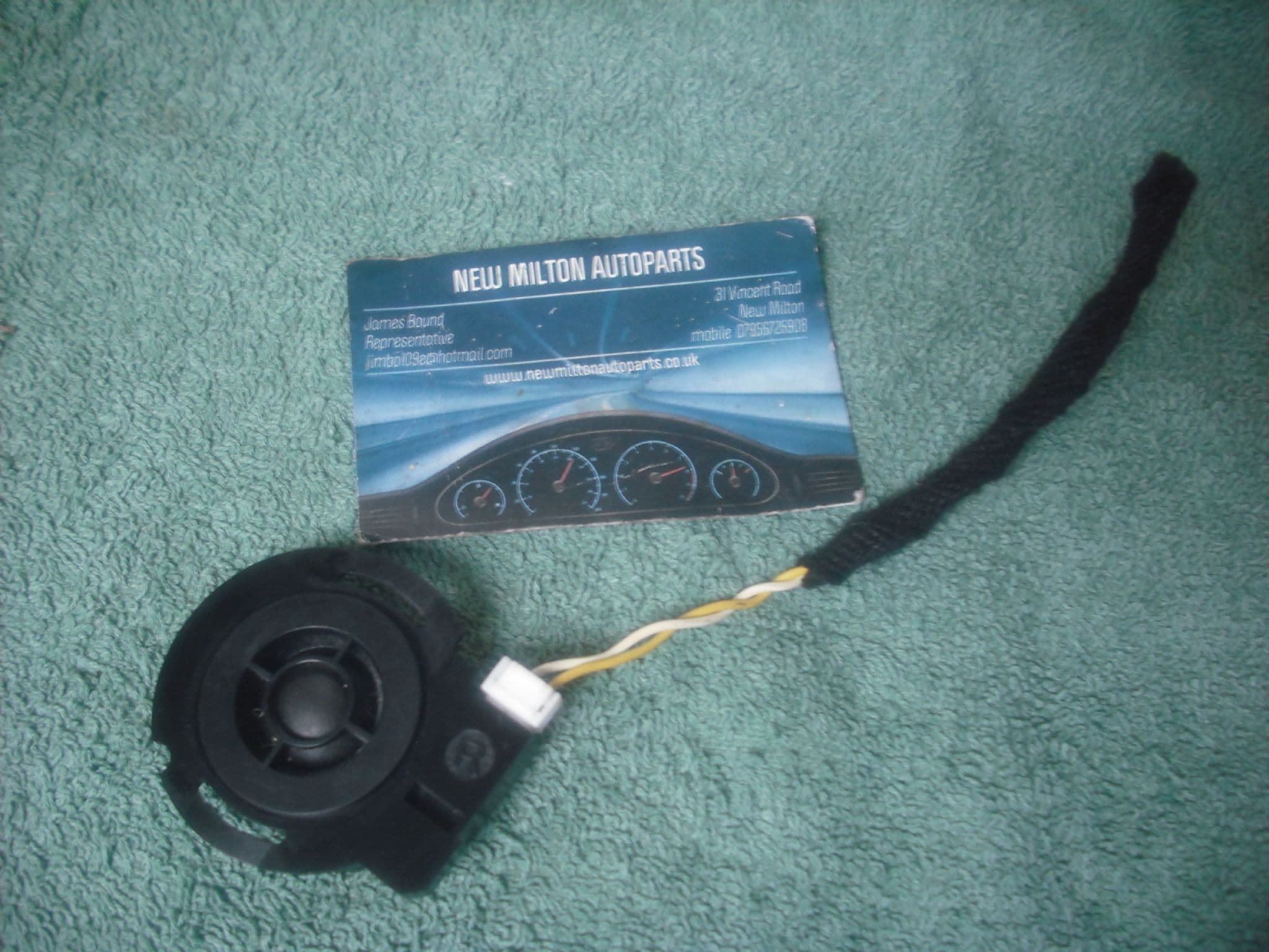 A GENUINE JAGUAR X TYPE FRONT RIGHT DOOR SPEAKER TWEETER PHILIPS