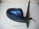 A GENUINE VAUXHALL MERIVA  ELECTRIC DOOR MIRROR  O/S RIGHT UK DRIVERS SIDE   DARK BLUE METALLIC