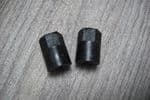 A PAIR OF GENUINE VW VOLKSWAGEN GOLF MK5  REAR LIGHT FIXING FASTNER SCREWS