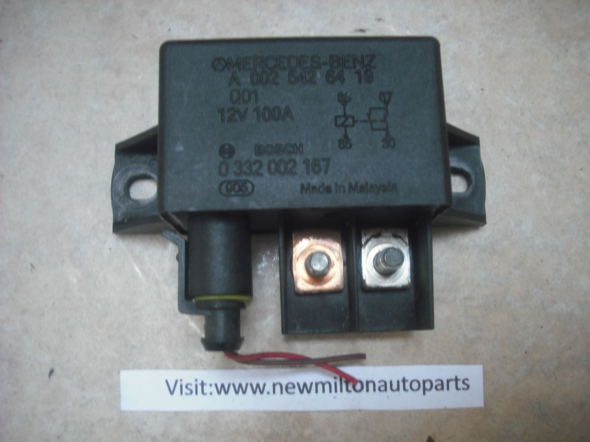 A0025426419 MERCEDES BENZ W211 W203 C E CLASS DIESEL GLOW PLUG RELAY