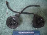 B901 7297241087-04  A PAIR OF FIAT GRANDE PUNTO FRONT DOOR SPEAKER TWEETERS