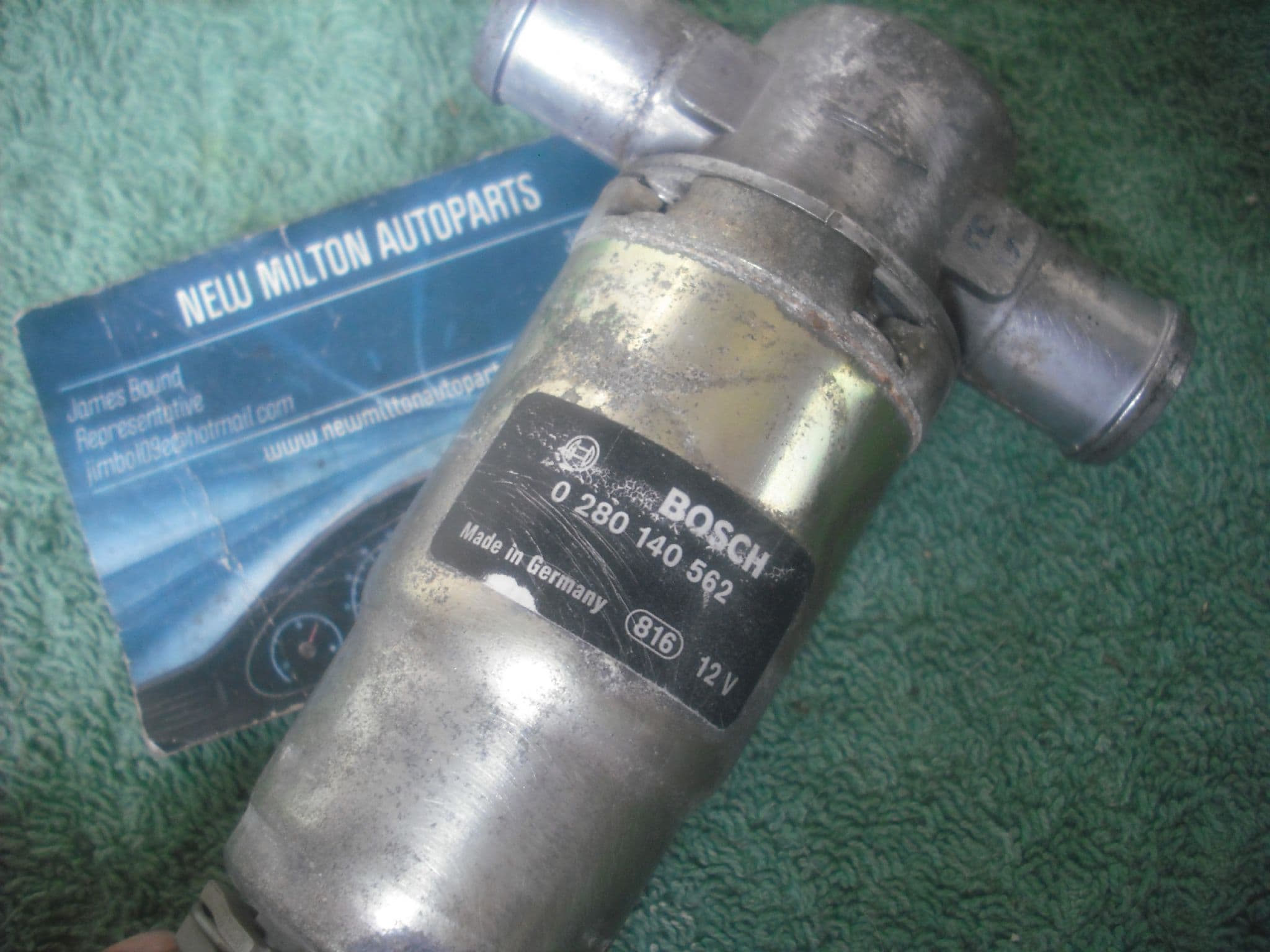 BOSCH 0 280 140 582 SAAB 900 93 93 THROTTLE IDLE CONTROL VALVE