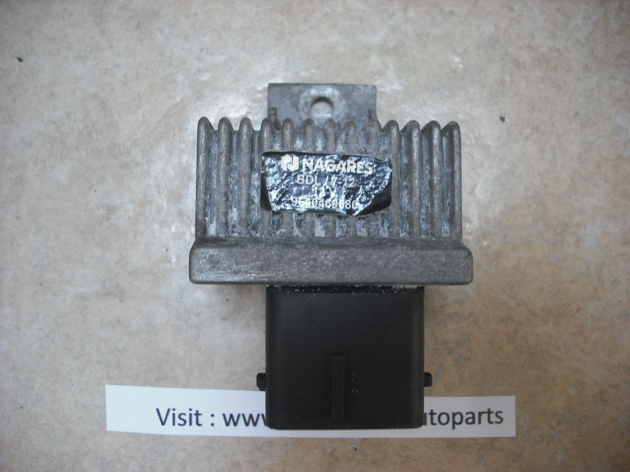 CITROEN XSARA PICASSO 1 6 HDI DIESEL GLOW PLUG RELAY NEGARES BDL / 712 12V 9640469680