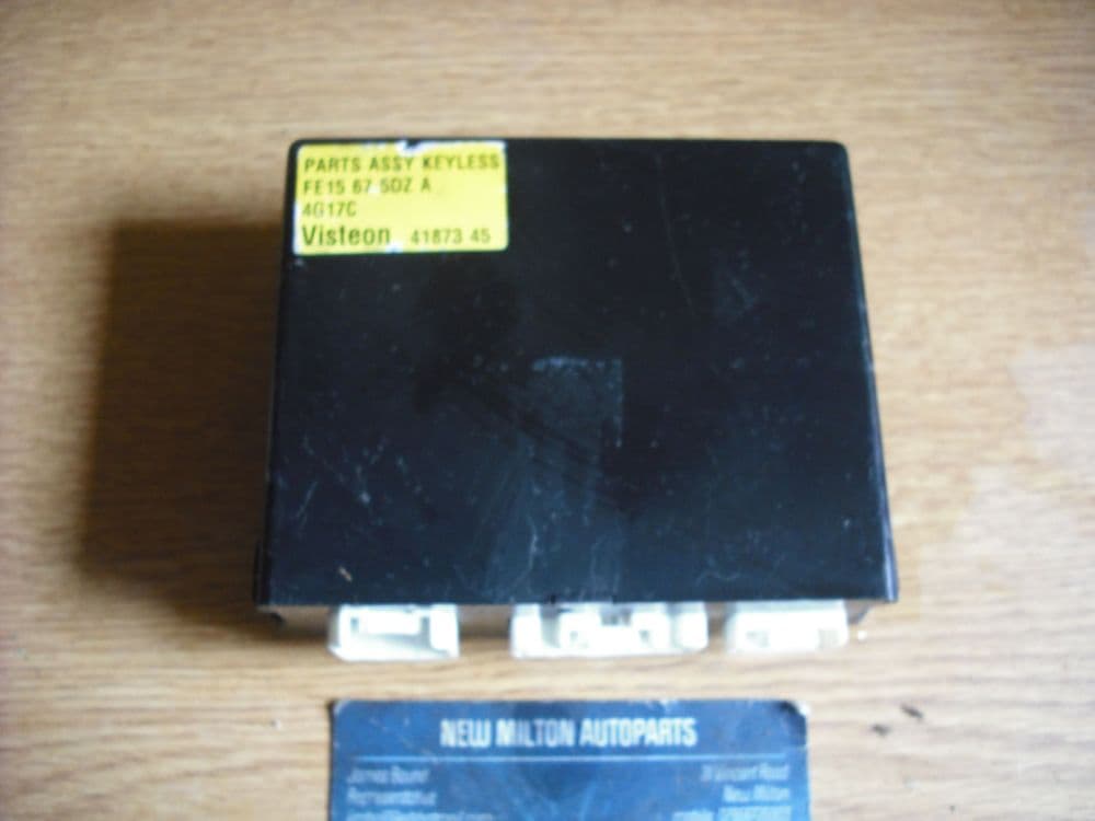 FE15 67 5DZ A VISTEON 4G17C MAZDA RX8 PARTS ASSY KEYLESS ENTRY MODULE
