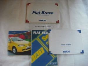FIAT BRAVA HANDBOOKS AND BOOKLETS