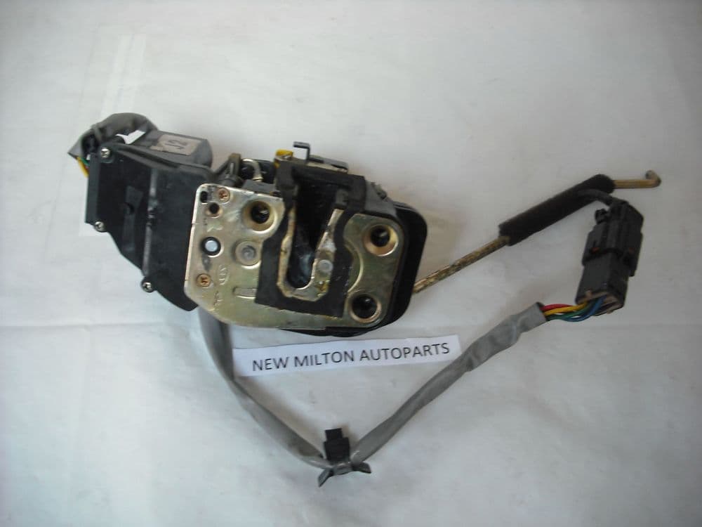 KIA CARENS 20022005 FRONT DOOR CATCH WITH CENTRAL LOCKING SOLENOID O/S