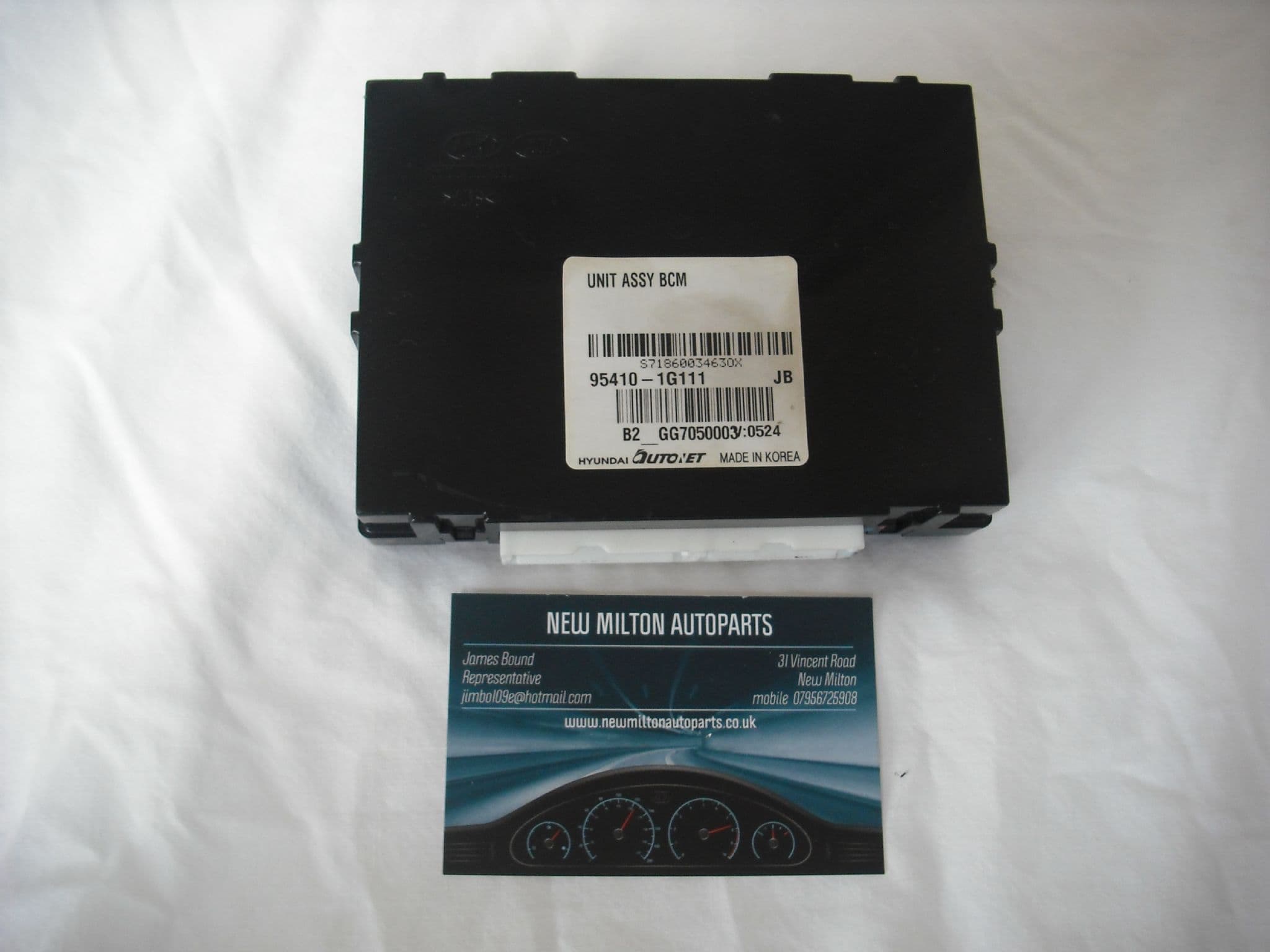 Kia Rio Control Module KIA RIO MK2 CRDI BODY CONTROL MODULE BCM BODY CONTROL MODULE UNIT ASSY ...