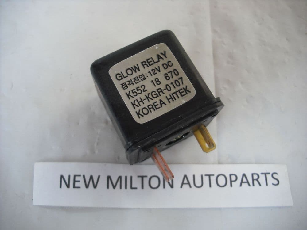 KIA SEDONA AND CARNIVAL DIESEL GLOW PLUG RELAY K552 18 670 KHKGR0107