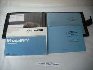 MAZDA MPV HANDBOOKS AND WALLET