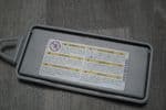 MERCEDES W212 E CLASS SUNVISOR MIRROR FLAP AND GLASS   RIGHT SIDE