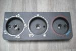 PEUGEOT 205 HEATER CONTROL PANEL FRONT FACIA
