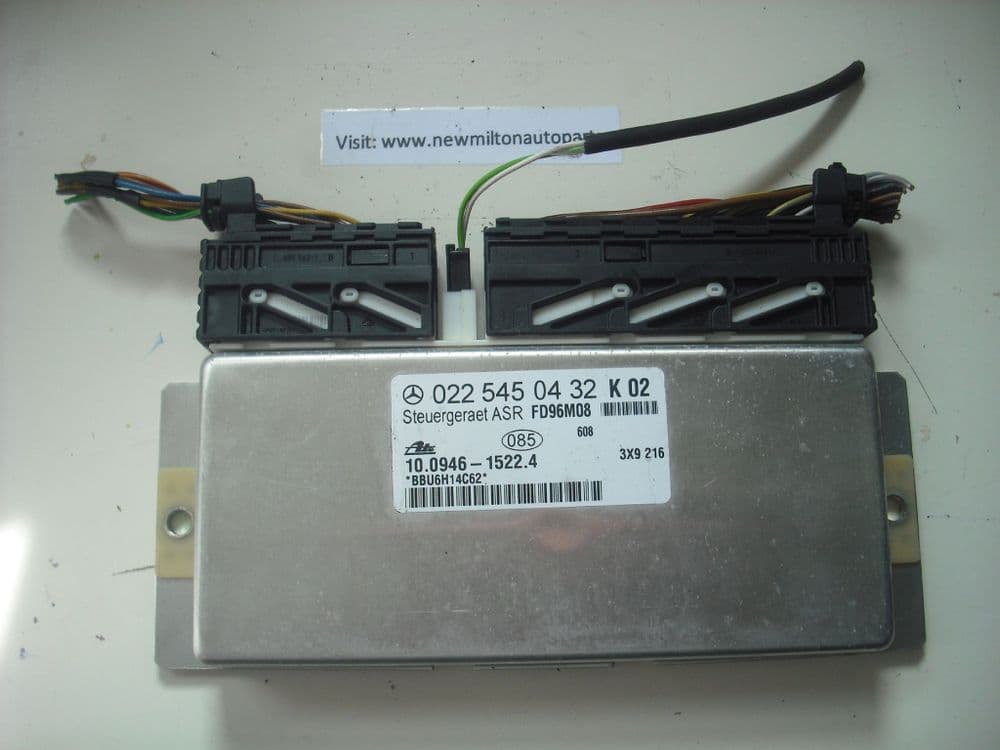 sold 022 545 04 32 MERCEDES BENZ R170 SLK ABD CONTROL MODULE ECU