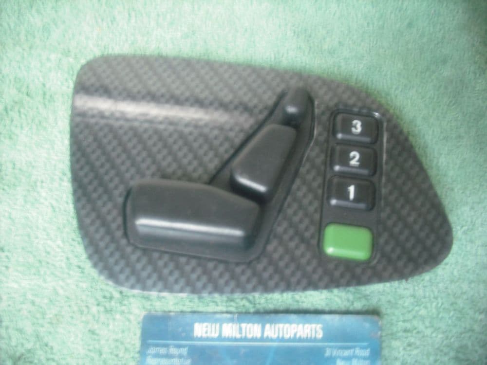 Polished Stainless Steel Chrome Frame For Seat Switch Door – Mercedes CLK W208