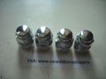 SOLD   4 GENUINE HONDA CIVIC MK8 CHROME WHEEL NUTS