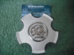 SOLD    90 576 630 EJ  EK EL   A GENUINE VAUXHALL ZAFIRA ALLOY WHEEL HUB CENTER CAP