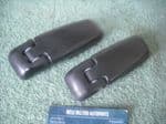 SOLD    A PAIR OF GENUINE HONDA CRV MK2 TAILGATE  BOOT TRUNK GLASS  PIVOT HINGES
