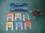 SOLD    A SELECTION OF FIAT 500  FUSE BOX FUSES