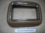 SOLD   JAGUAR XJ6 XJ40 GEAR CHANGE SHIFTER LEATHER SURROUND MOULDING
