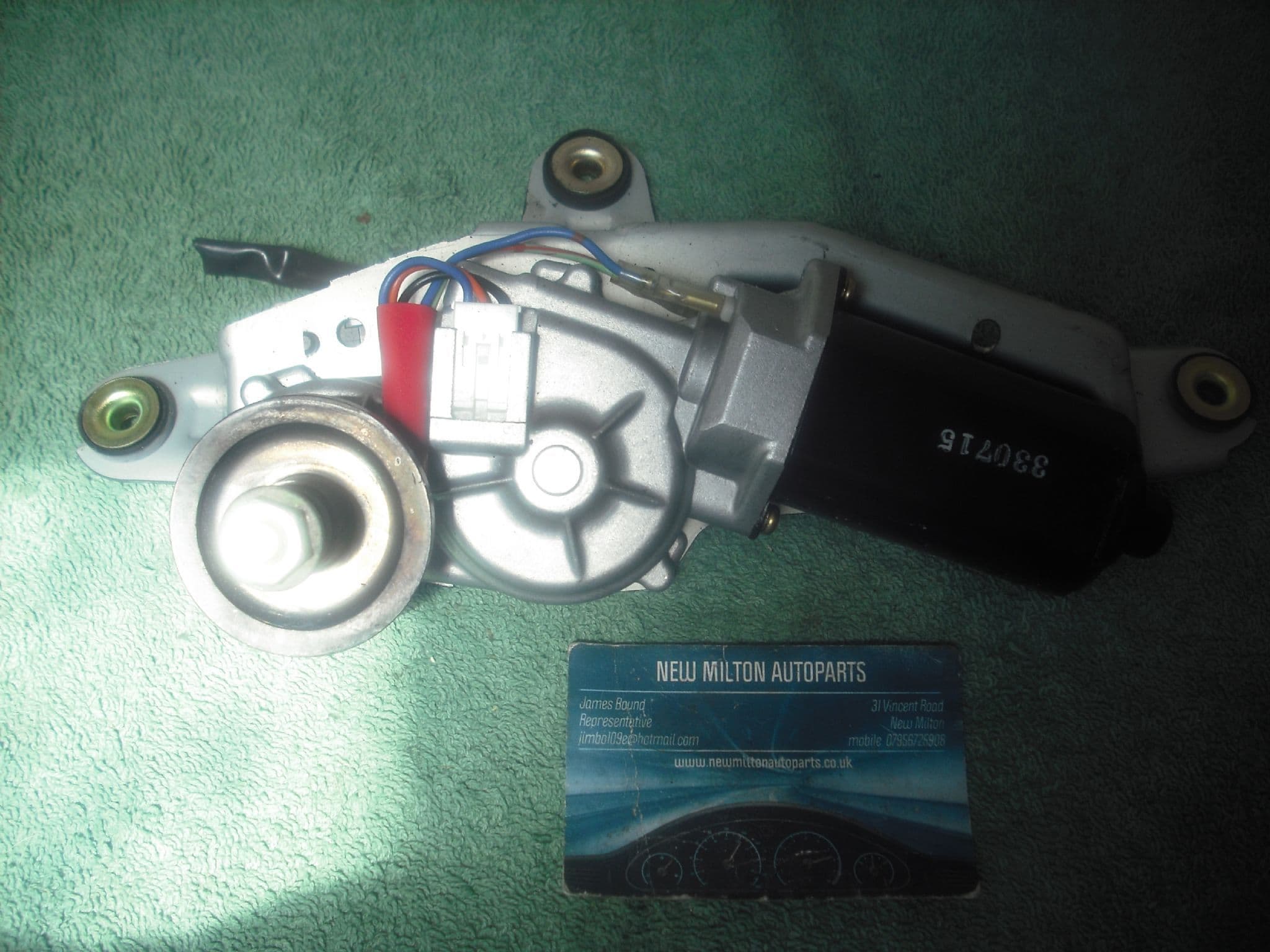 Rear Window Wiper Motor - ACDelco (85167086) - Tasca Parts