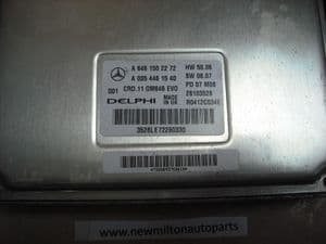 SOLD SOLD A6461502272 A0054461540 MERCEDES BENZ W204 R212 MAIN ENGINE CONTROL MODULE ECU