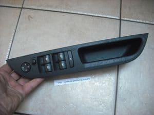 sold sold9122110-01 1485615 BMW E60 E61 5 SERIES DRIVERS DOOR ELECTRIC WINDOW SWITCH PACK