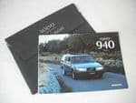 SOLD    VOLVO 940 OWNERS INSTRUCTION HANDBOOK AND WALLET