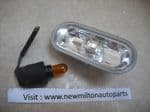 SOLD         VW VOLKSWAGEN PASSAT B5.5 CLEAR FRONT WING INDICATOR MARKER     1J0949117   1J0 949 117