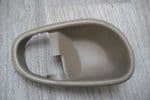 SOLD     XR83-5422621-ACW  JAGUAR S TYPE INTERIOR REAR DOOR LEVER BACKING BEZEL  LEFT SIDE