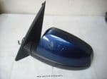 VAUXHALL MERIVA ELECTRIC DOOR MIRROR  N/S LEFT UK PASSENGER SIDE  BLUE METALLIC