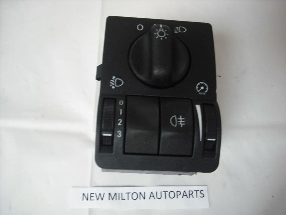 VAUXHALL ZAFIRA HEADLIGHT AND REAR FOG LIGHT SWITCH 19992005