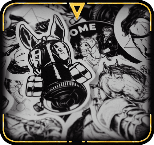 Horse Power Stickers