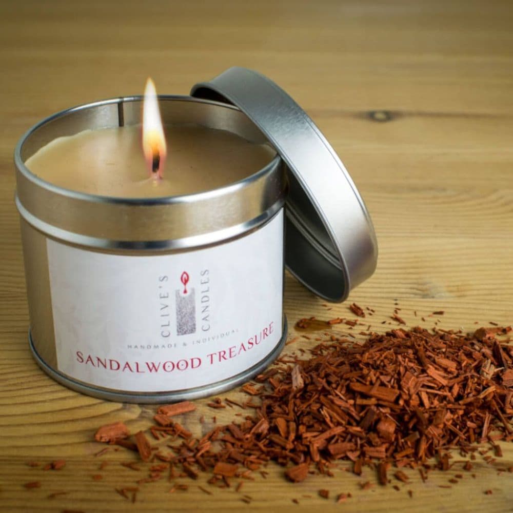 Sandalwood Treasure Luxury Scented Candle