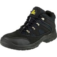 Amblers  FS151 Black Lightweight Safety Boots | Workwear101.com