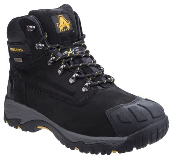 Amblers FS987 Black Safety Boots | Workwear101